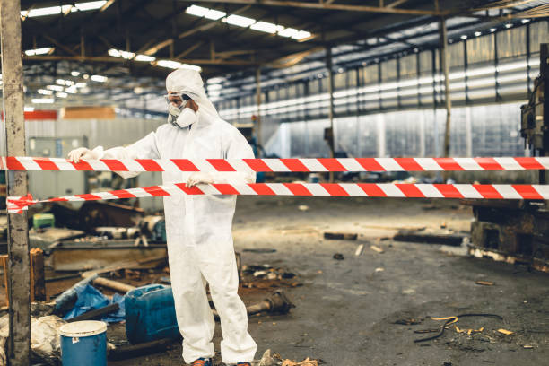 Professional Odor Removal technician working in Louisville, GA